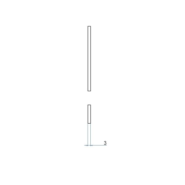 Produktbild UBD 001 001  -  Trittschall-Unterlage, 3mm